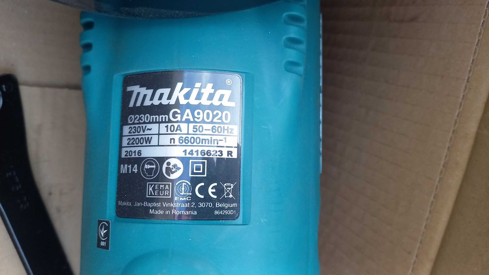 Нова болгарка УШМ ( болгарка) Makita GA9020 230 Оригинал