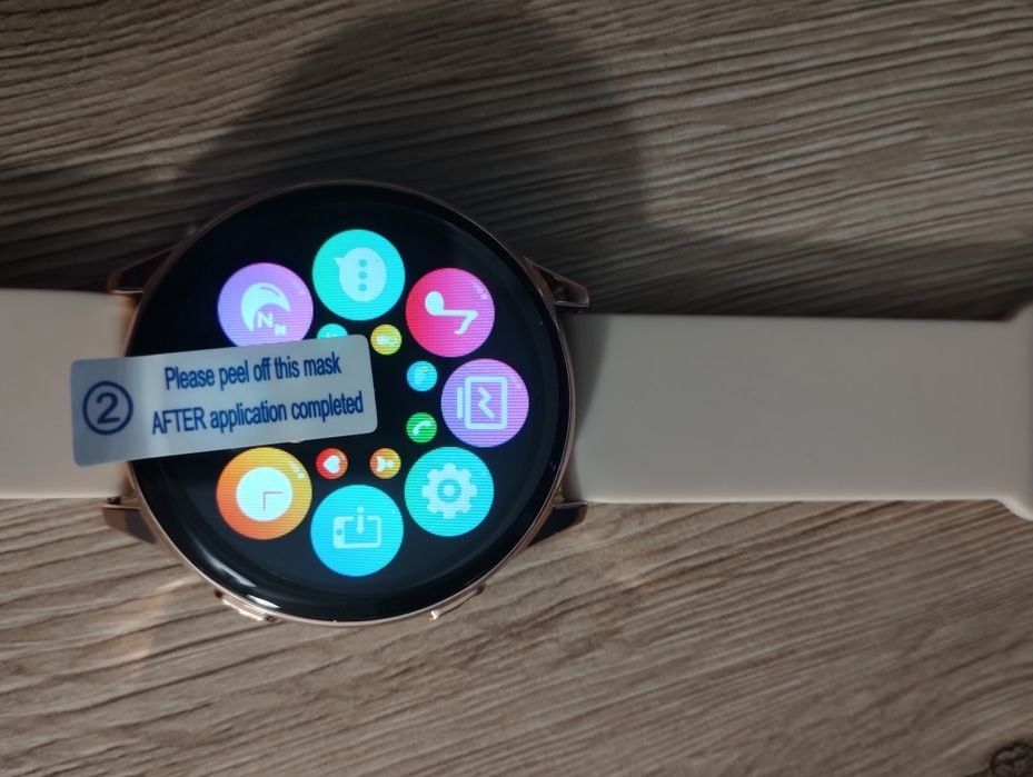 Smartwatch Active T2 Pro. NOWY, ZŁOTY