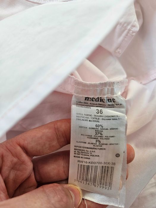 Koszula pudrowy róż medicine