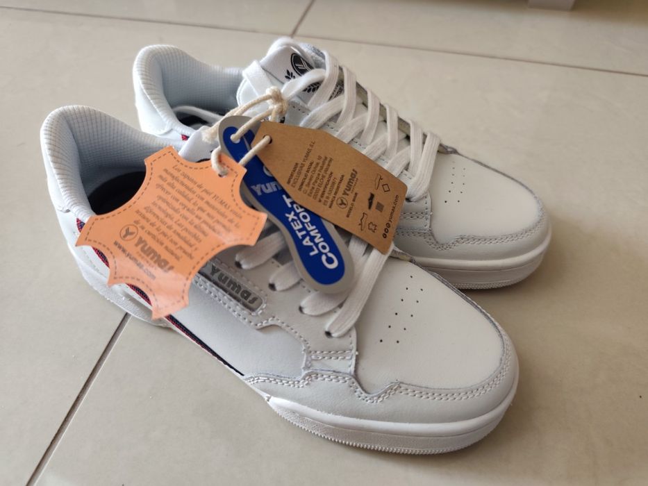 Sneakersy Yumas białe r. 36