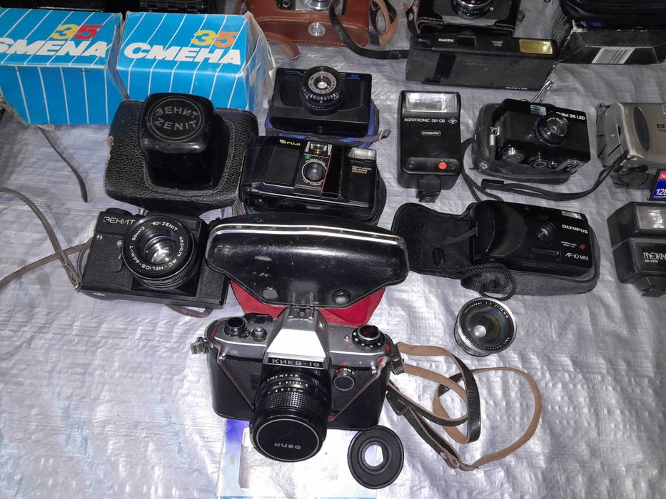 Лот фототехніки радянської та зарубіжної, 1950-2000 р.р.