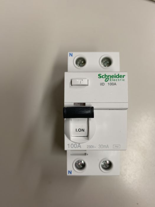 Disjuntor diferencial 100A 30ma 2polos Schneider