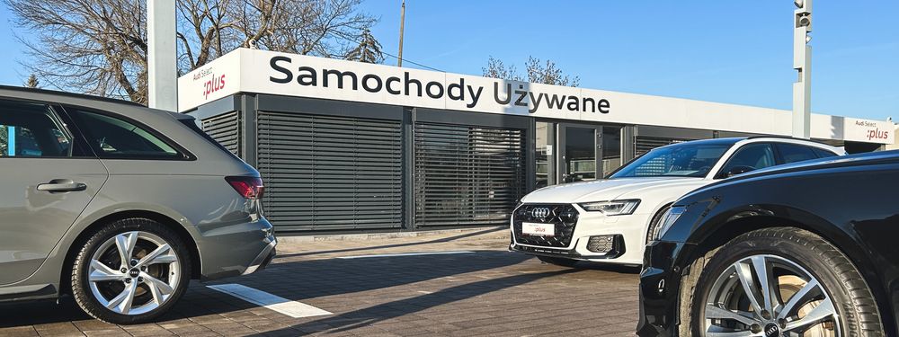 Audi Select plus Audi Centrum Wrocław top banner