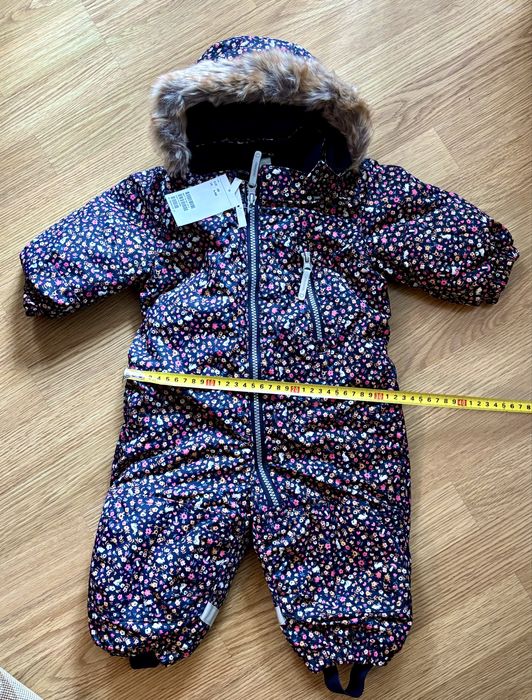 Зимовий комбінезон H&M 68 розмір 4-6 місяців повномірка