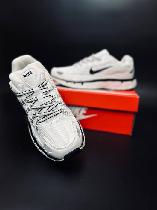Подростковые кроссовки Nike 6000/ Найк мужские весна/ кожаные кросовки