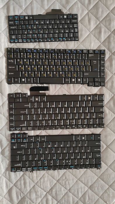 Klawiatury do notebooków / laptopów - 20szt różne