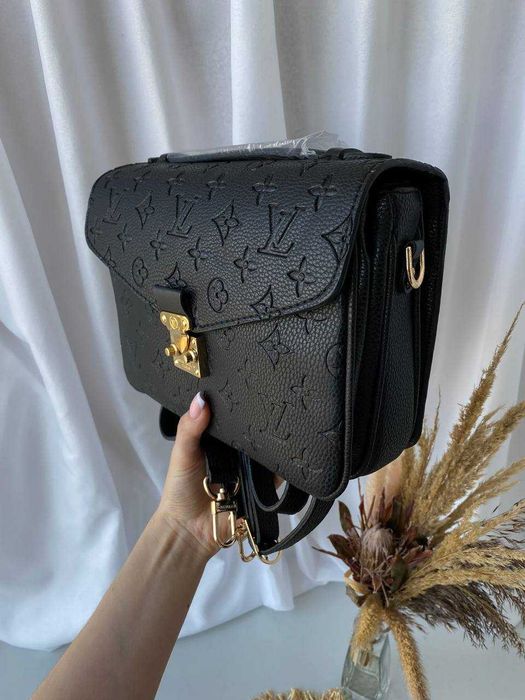 Torba damska na ramie Metis Black damska torebka
