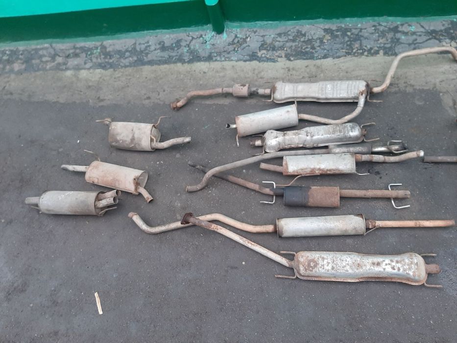 Глушник резонатор штани опель вектра б с астра зафіра меріва а омега