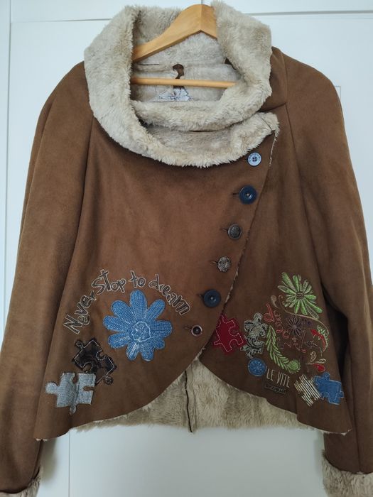 Casaco camel - DESIGUAL T42