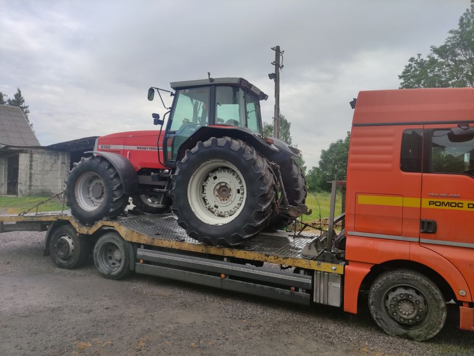 TRANSPORT, przewóz ciągników i maszyn budowlanych Bełchatów Laweta 16