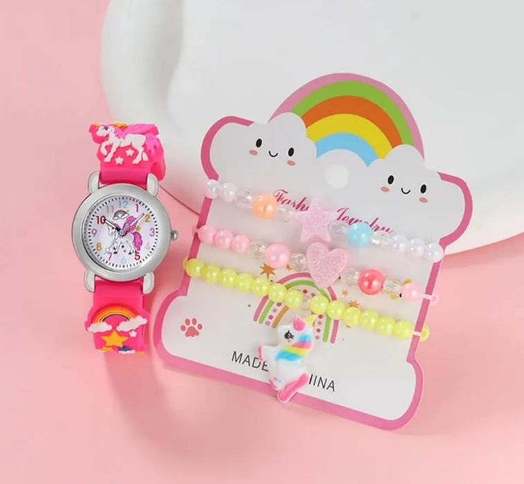 Conjunto de relógios de menina
