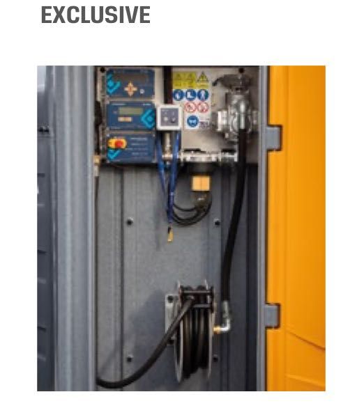 Zbiornik na ON z SZAFĄ Swimer 2500L koło zwijakowe gratis