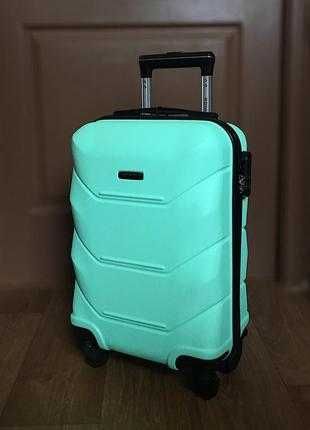 Валіза з пластику на 4 колесах XS S M L Дорожний чемодан СУМКА ПОЛЬША