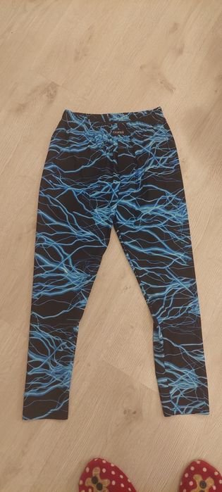 Gymtex Niebieskie leginsy roz.M