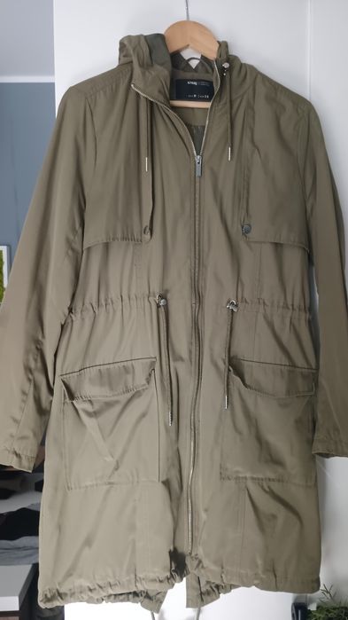 Zielona parka damska m