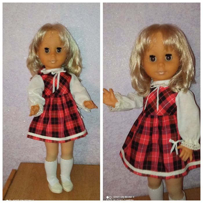 Кукла ГДР  Раунштайн 60 cм. Большая.