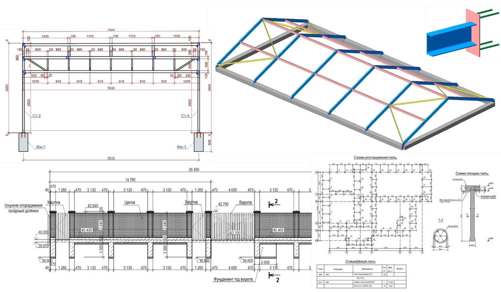 Проектування, розрахунок будинків, споруд та інженерних конструкцій