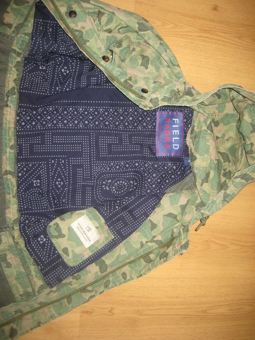 Новая Парка 46-48 "М" Field Parka Куртка капюшон Scotch & Soda хаки