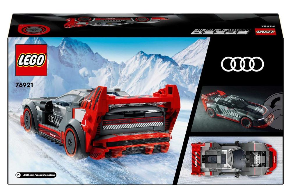 Nowy LEGO 76921 Speed Champions Wyścigowe Audi S1 E-tron Quattro
