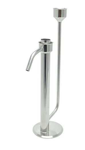 Copo inox para recolha de destilado