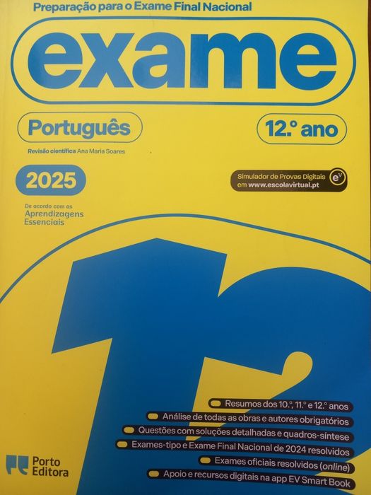 Livro de exame de português