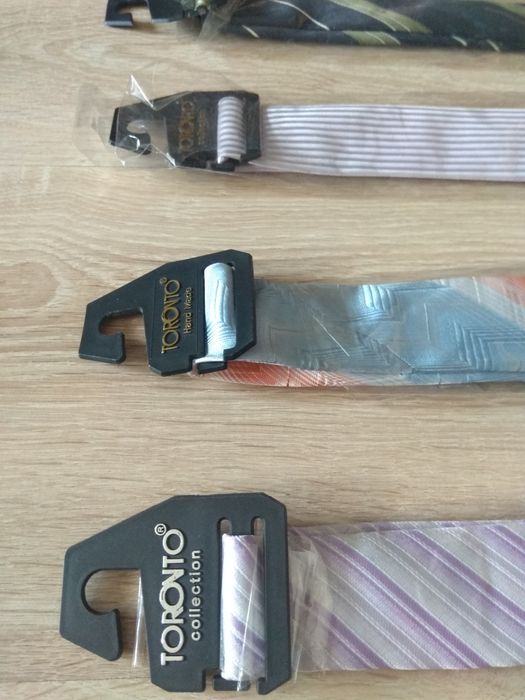 NOWE Krawaty Pięć Sztuk