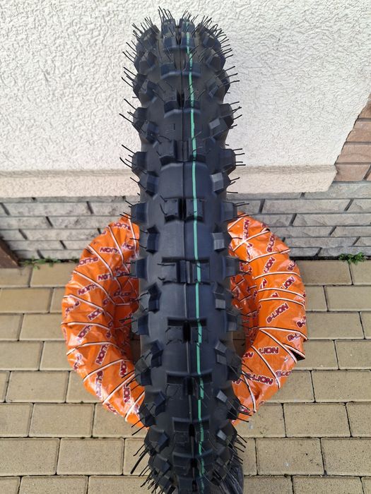 Мото шины 90/90-21 G-Lion зеленая полоска