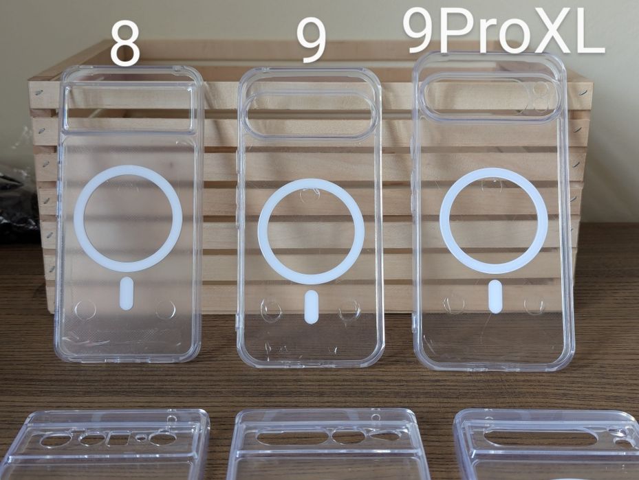 Чохол MagSafe в плівці для Google Pixel Прозорий Антижовтизна