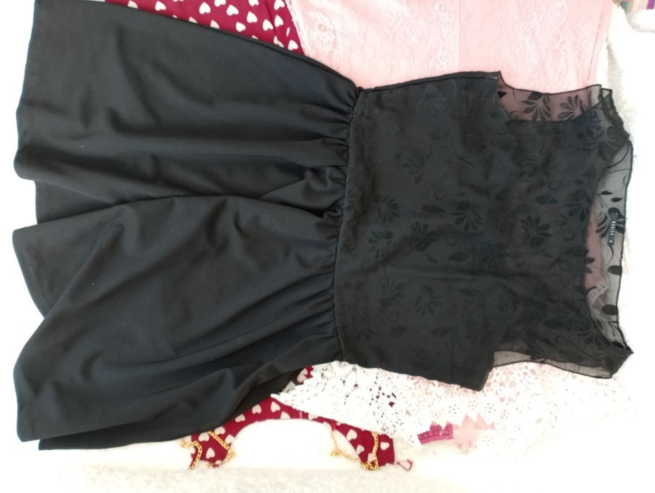 Zestaw sukienka + kombinezon