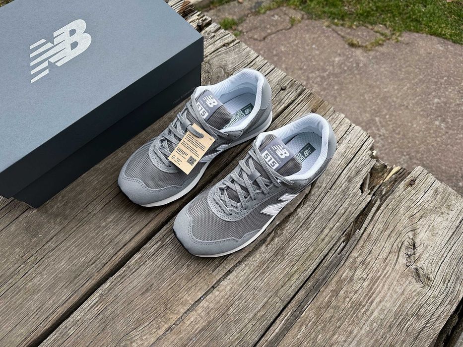 Мужские оригинальные кроссовки New Balance 515 (4 цвета) замша весна