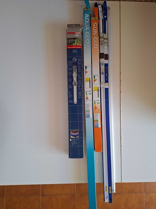 Diverso material para aquarofilia