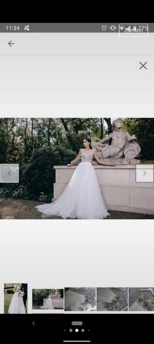 Laurelle Silva suknia ślubna 36 S