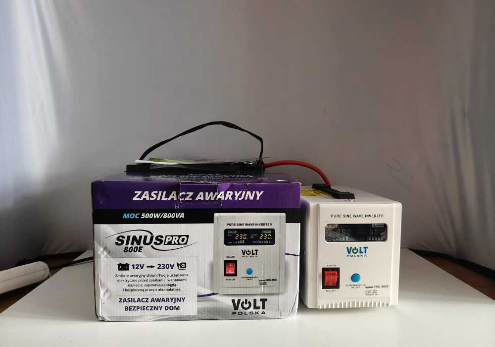 Інвертор ДБЖ Volt Polska 500W + LiFePO4 12V 100Ah