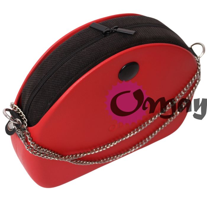 organizer do OBAG MOON LIGHT elegancki welur czarny 2 kieszenie OMAY