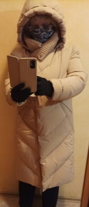 Теплое новое зимнее пальто, , р. XL (48-50)