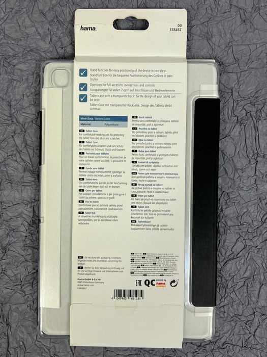 Etui Pokrowiec na Tablet Samsung Galaxy Tab A7 10,4 Hama