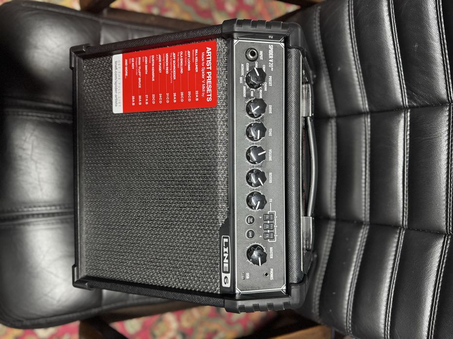 Продається комплект Cort cr100+line 6 mkII spider v20