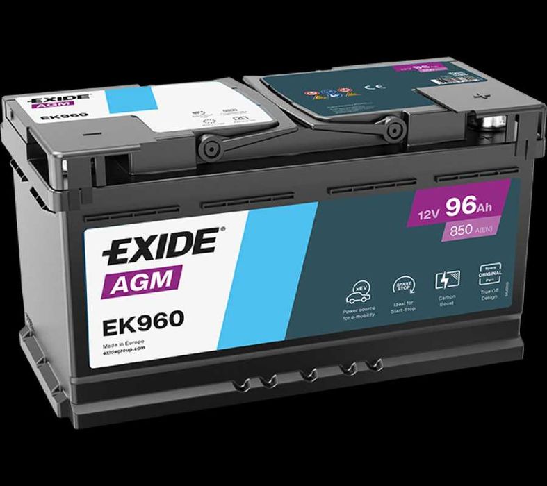 Нові! AGM Exide 6 CT-96-R EK960 Якість! Гарантія! 2026р
