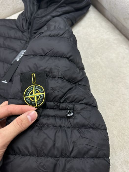 Мікропуховик синій Stone Island | Аунтефік ОЛХ ДОСТАВКОЮ!