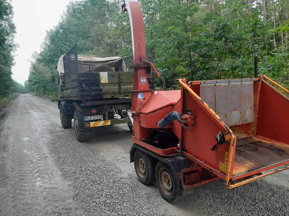 Usługi rębakiem do 20cm, czyszczenie działek, podkarpackie!