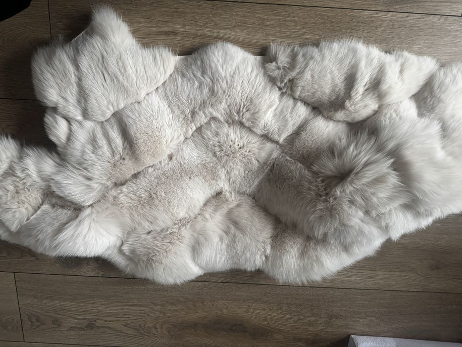 Futro krotkie kolor bezowy rozm s-l