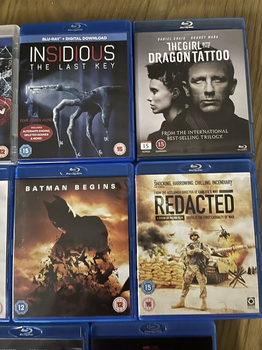 Фільми на Blu-ray дисках в ідеальному стані