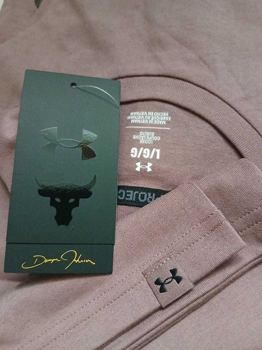 Оригінал Under Armour Project Rock Payoff Graphic 1383191 651 футболка