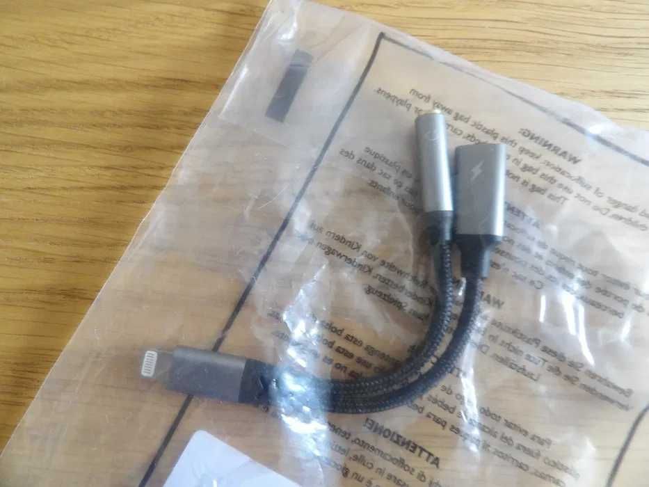 Adapter lightning na jeck , usb c R4