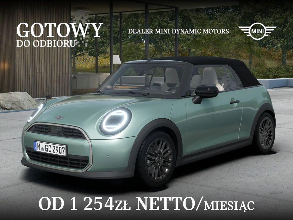 MINI Cooper Cabrio Cooper C 163 KM - Gotowy do Odbioru - Rata już od 1.254zł Netto