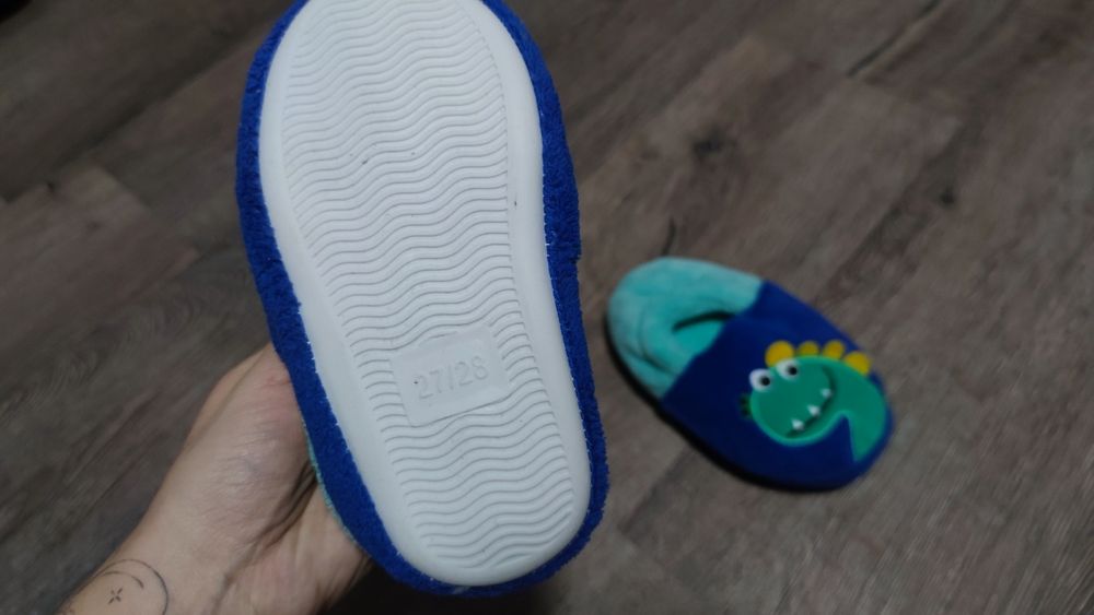 Капці тапочки дитячі додому або в садочок 27/28 р.