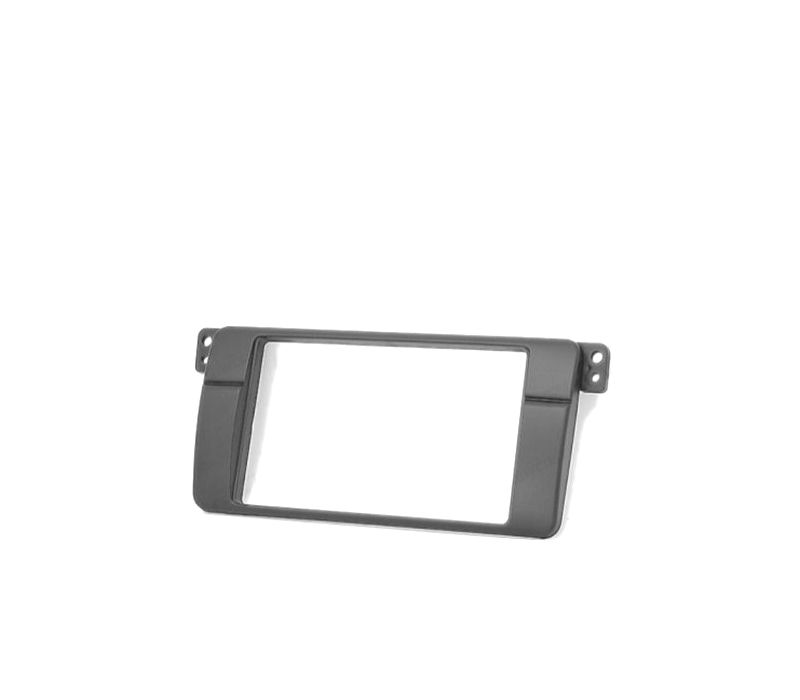 MOLDURA PRETA PARA RÁDIO 2-DIN BMW SÉRIE 3 E46