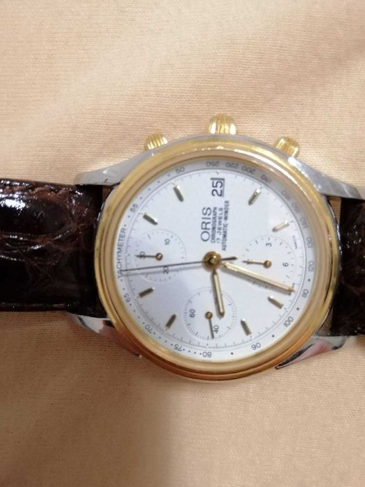 Наручний годинник ORIS Winder Automatik Chronograph Glasboden SA 7415