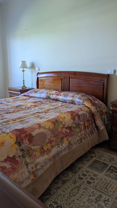 Mobília de quarto Luís filipe em cerejeira