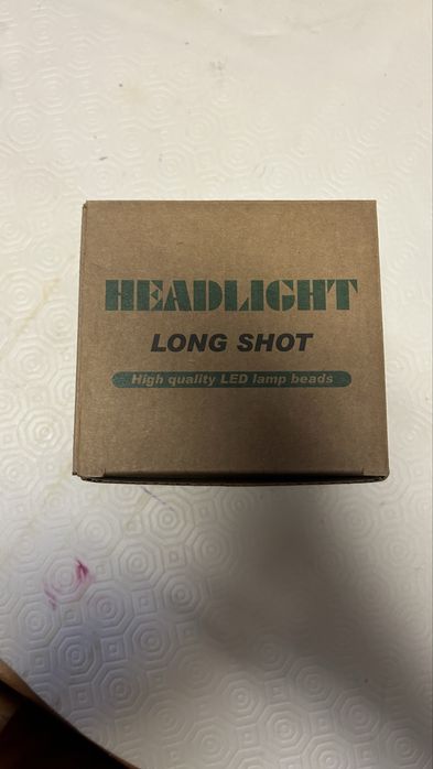 Lanterna de cabeça recarregavel